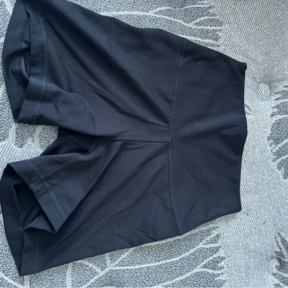 Yogalicious Black Bike Shorts Lightweight Athletic Wear